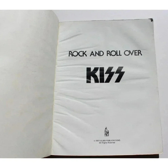 KISS Rock and Roll Over 1977 Guitar Tablature Songbook Lyrics Sheet Music - Picture 2 of 4
